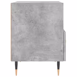 vidaXL Bedside Cabinets Side Table Nightstand 2 pcs Sonoma Oak Engineered Wood - concrete grey, 2 pcs - Additional view 7