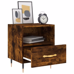 VidaXL 827399 nightstand/bedside table Oak - Additional view 4