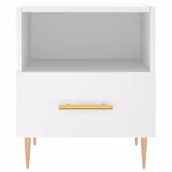 VidaXL 827405 nightstand/bedside table White - Additional view 6