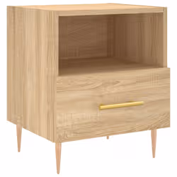 VidaXL 827411 nightstand/bedside table Oak - Additional view 5