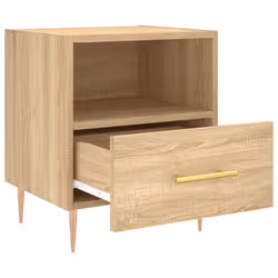 VidaXL 827411 nightstand/bedside table Oak - Additional view 7