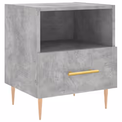 VidaXL 827412, Concrete colour, Iron, Wood, 400 mm, 350 mm, 475 mm, 1 pc(s)
