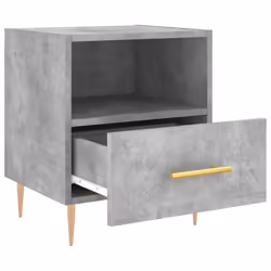 VidaXL 827412 nightstand/bedside table Concrete colour