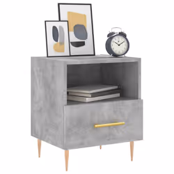 VidaXL 827412 nightstand/bedside table Concrete colour - Additional view 8
