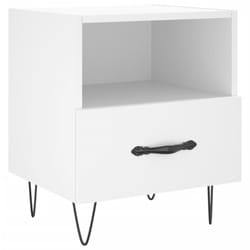 VidaXL 827420 nightstand/bedside table White