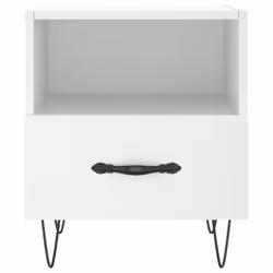 VidaXL 827420 nightstand/bedside table White - Additional view 4