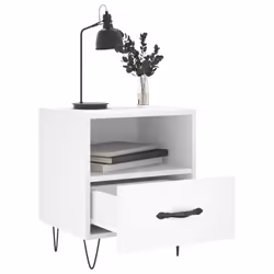 VidaXL 827420 nightstand/bedside table White - Additional view 7