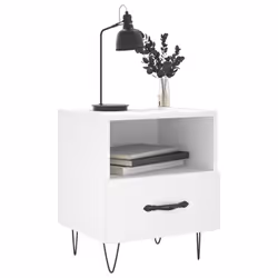 VidaXL 827420 nightstand/bedside table White - Additional view 8
