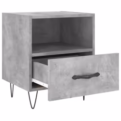 VidaXL 827429 nightstand/bedside table Concrete colour - Additional view 5