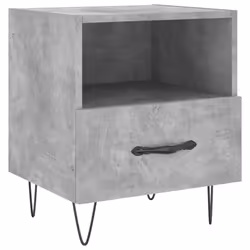 VidaXL 827429 nightstand/bedside table Concrete colour - Additional view 6