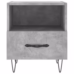 VidaXL 827429 nightstand/bedside table Concrete colour - Additional view 7