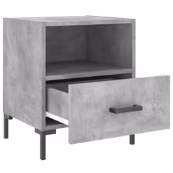 VidaXL 827445 nightstand/bedside table Concrete colour - Additional view 5