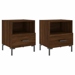 VidaXL 827451 nightstand/bedside table Oak