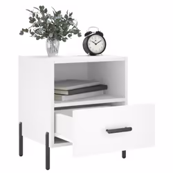 VidaXL 827453 nightstand/bedside table White
