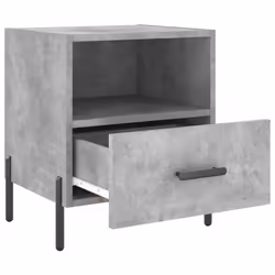 VidaXL 827461 nightstand/bedside table Concrete colour - Additional view 5