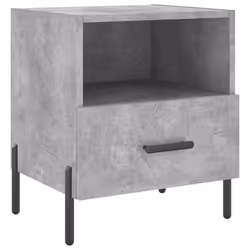 VidaXL 827461 nightstand/bedside table Concrete colour - Additional view 6