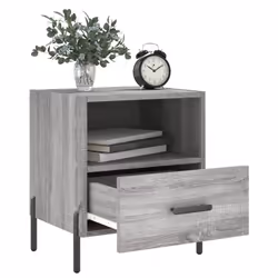 VidaXL 827465 nightstand/bedside table Oak