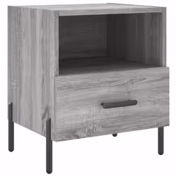VidaXL 827465 nightstand/bedside table Oak - Additional view 6