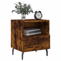 VidaXL 827479 nightstand/bedside table Oak - Additional view 4