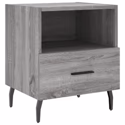 VidaXL 827481, Oak, Aluminium, Iron, Wood, 400 mm, 350 mm, 475 mm, 2 pc(s)
