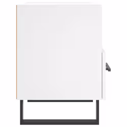 VidaXL 827484 nightstand/bedside table White - Additional view 5