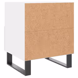 VidaXL 827484 nightstand/bedside table White - Additional view 6