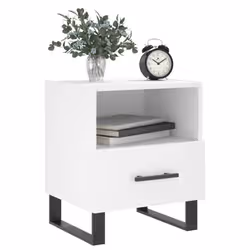 VidaXL 827484 nightstand/bedside table White - Additional view 8