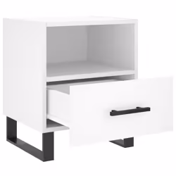 VidaXL 827485 nightstand/bedside table White - Additional view 5