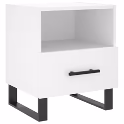 VidaXL 827485 nightstand/bedside table White - Additional view 6
