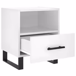 vidaXL Bedside Cabinets Side Table Nightstand 2 pcs Sonoma Oak Engineered Wood - Additional view 4