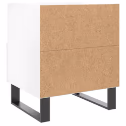 vidaXL Bedside Cabinets Side Table Nightstand 2 pcs Sonoma Oak Engineered Wood - Additional view 8