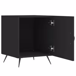VidaXL 827503 nightstand/bedside table Black - Additional view 5