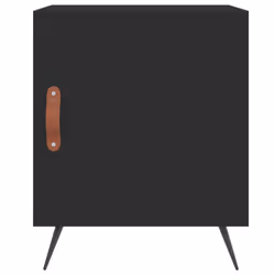 VidaXL 827503 nightstand/bedside table Black - Additional view 6
