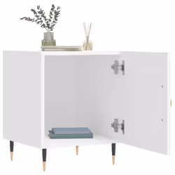 VidaXL 827517 nightstand/bedside table White