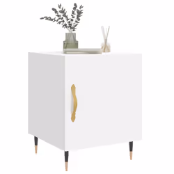 VidaXL 827517 nightstand/bedside table White - Additional view 4