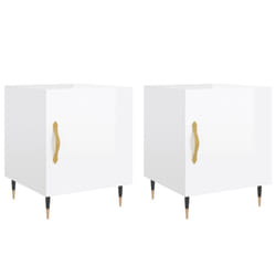 VidaXL 827521 nightstand/bedside table White