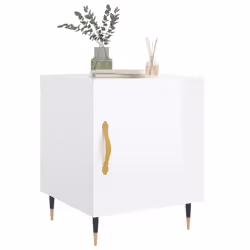 VidaXL 827521 nightstand/bedside table White - Additional view 4