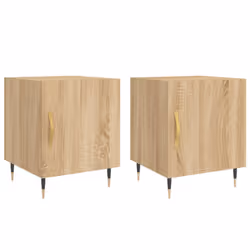 VidaXL 827523, Oak, Iron, Wood, 400 mm, 400 mm, 500 mm, 2 pc(s)