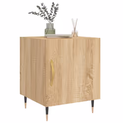 VidaXL 827523 nightstand/bedside table Oak - Additional view 4