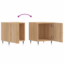 VidaXL 827523 nightstand/bedside table Oak - Additional view 8