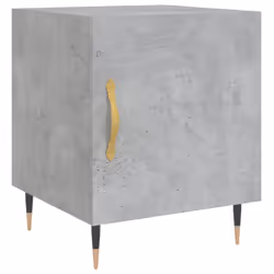 VidaXL 827524, Concrete colour, Iron, Wood, 400 mm, 400 mm, 500 mm, 1 pc(s)