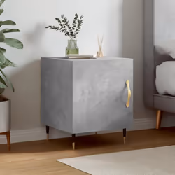 VidaXL 827525 nightstand/bedside table Concrete colour