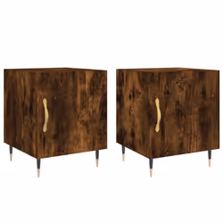 VidaXL 827527, Oak, Iron, Wood, 400 mm, 400 mm, 500 mm, 2 pc(s)