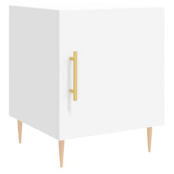 VidaXL 827532 nightstand/bedside table White