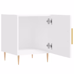 VidaXL 827532 nightstand/bedside table White - Additional view 5
