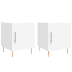 VidaXL 827533 nightstand/bedside table White