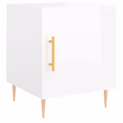VidaXL 827537 nightstand/bedside table White - Additional view 5