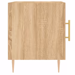 vidaXL Bedside Cabinets Side Table Bedstand 2 pcs Grey Sonoma Engineered Wood - sonoma oak, 2 pcs - Additional view 6