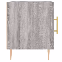 vidaXL Bedside Cabinets Side Table Bedstand 2 pcs Grey Sonoma Engineered Wood - Additional view 6
