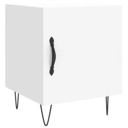 VidaXL 827548 nightstand/bedside table White